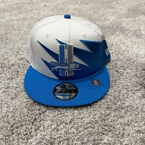 New Era Blue and White Snapback Hat